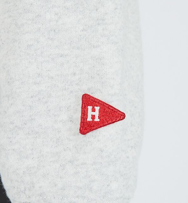 Rouge vif「【Healthknit/ヘルスニット】クラシックスウェット レースアップカラー長」|スウェット・ジャージ|