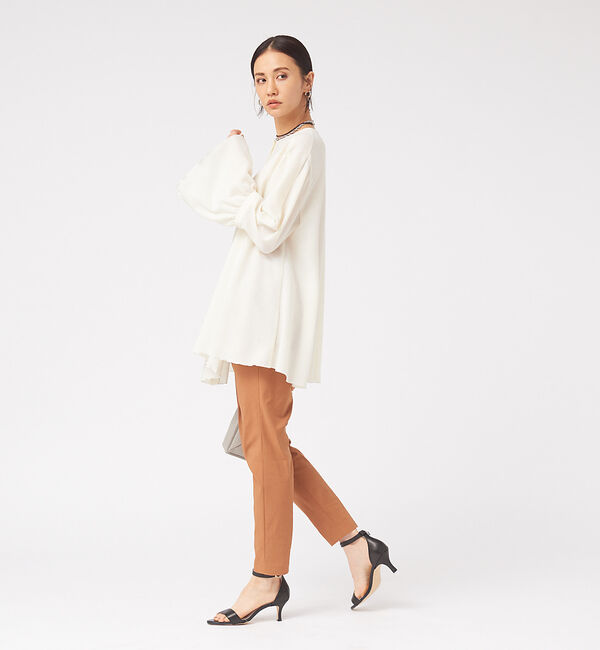 qualite「【新色登場】【WEB限定販売】ストレッチ2タックパンツ」|その他|