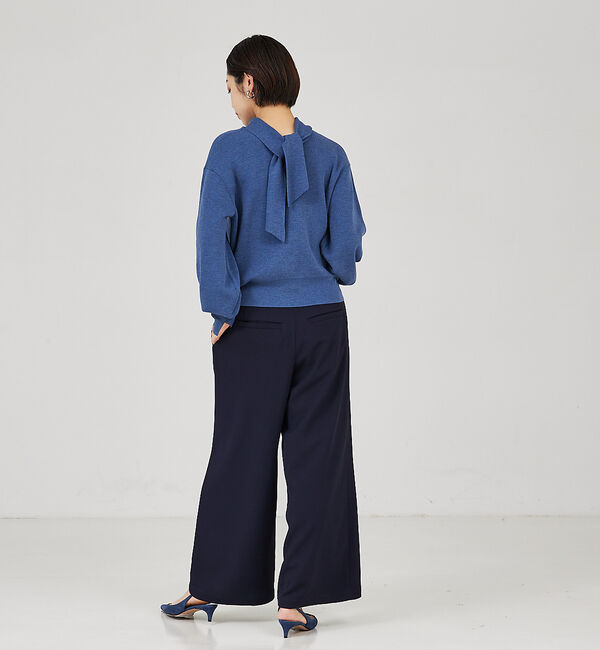 qualite「2WAYボウタイニット」|ニット・セーター|