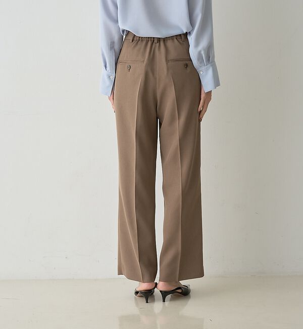 qualite「タックストレートパンツ」|その他|