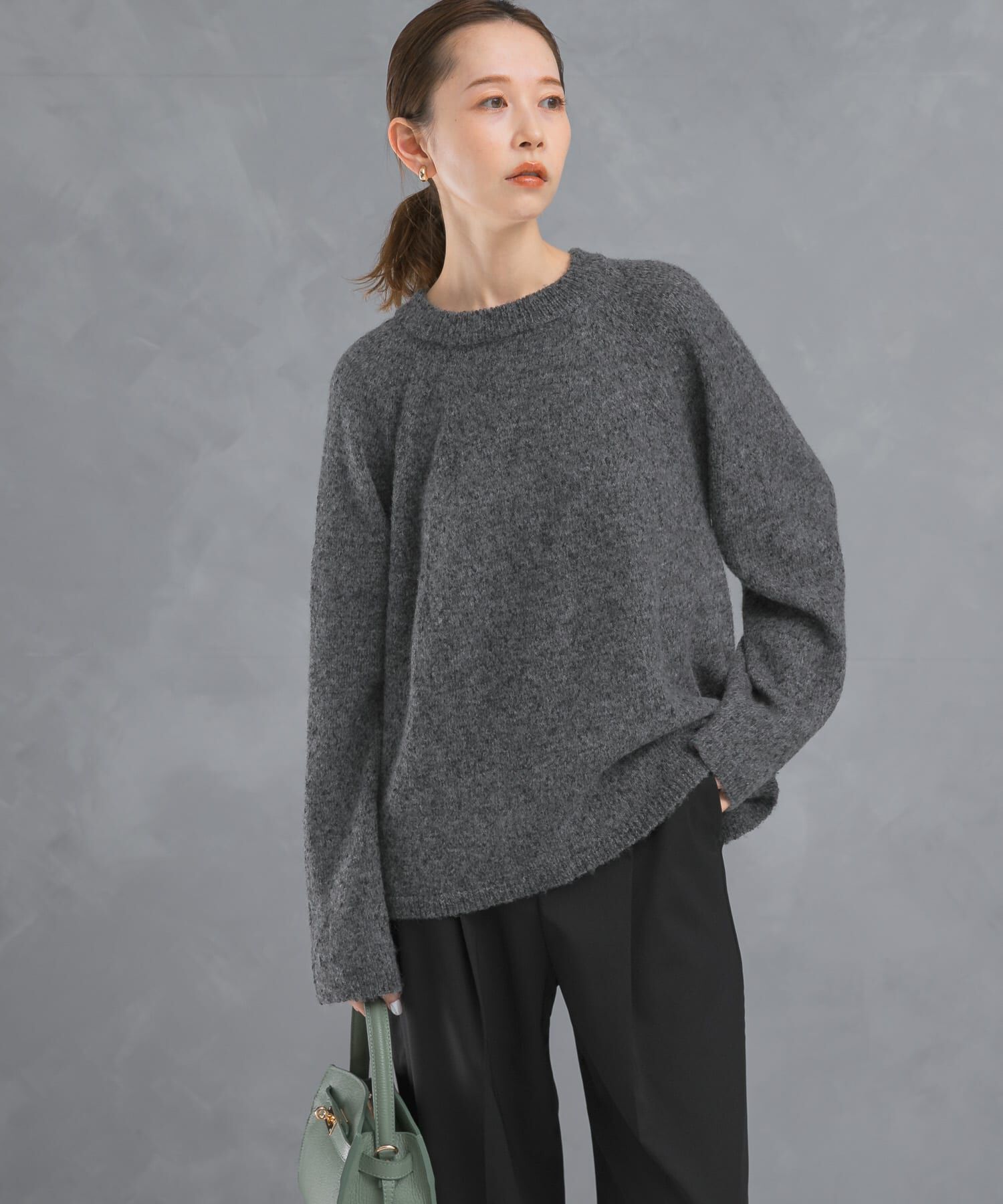 URBAN RESEARCH ROSSO「バックリボンニット」|ニット・セーター|