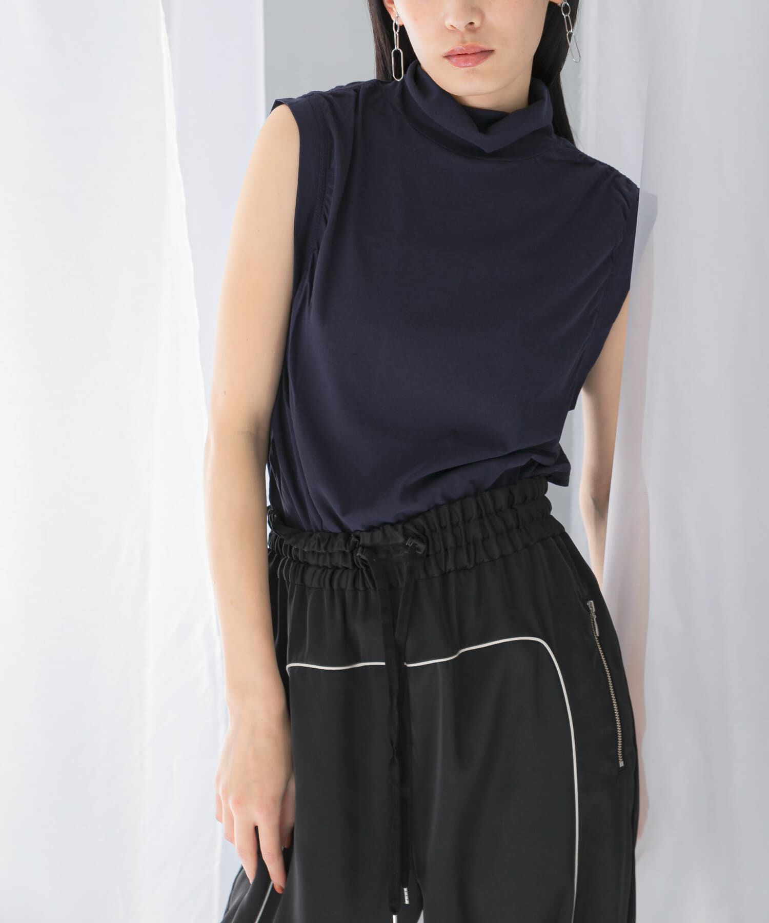 URBAN RESEARCH ROSSO「CaRouseLamBRa　NS TURTLE」|Tシャツ・カットソー|ネイビー
