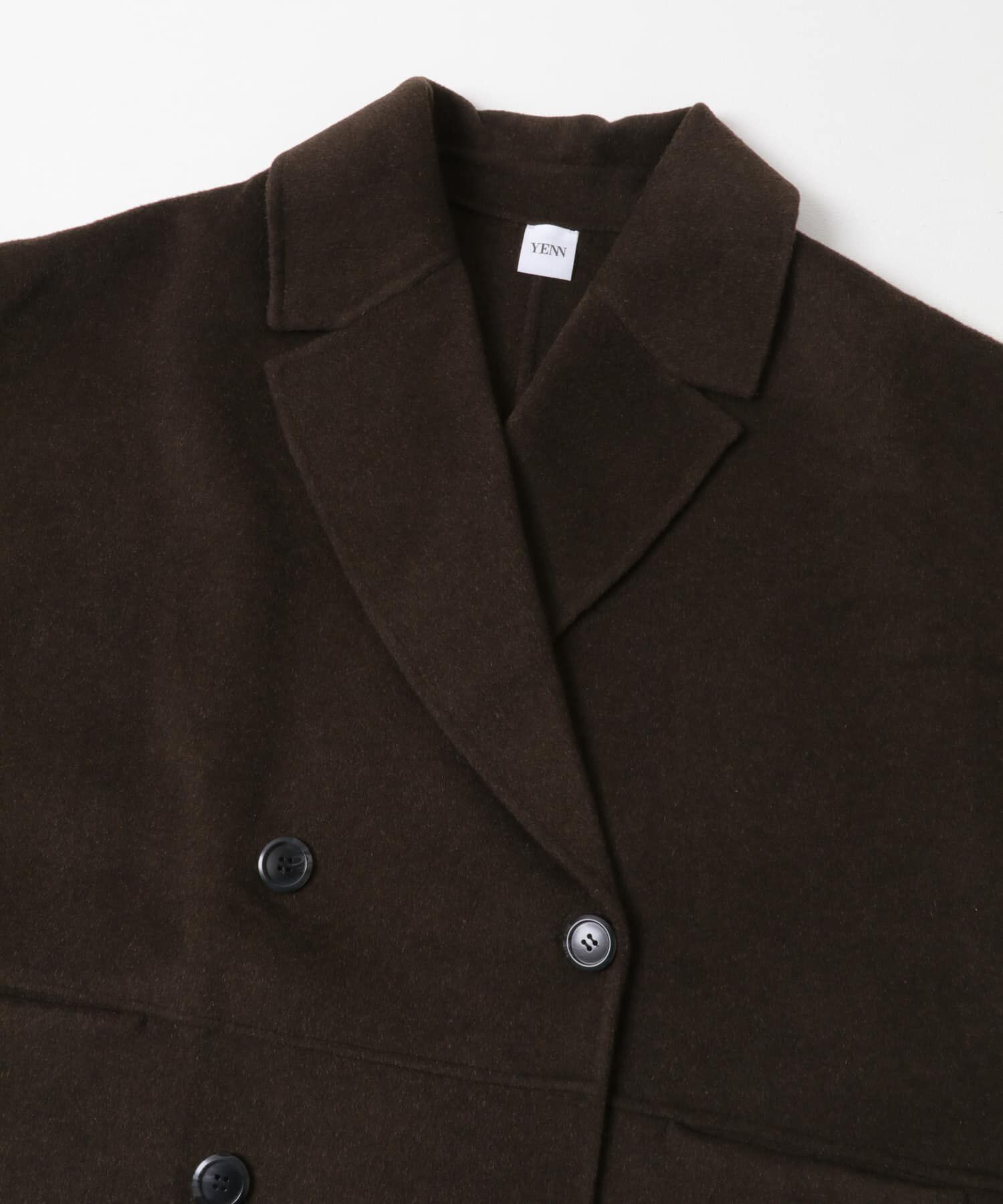 URBAN RESEARCH ROSSO「『一部別注カラー』YENN　DOUBLE FACE PEA COAT」|ピーコート|
