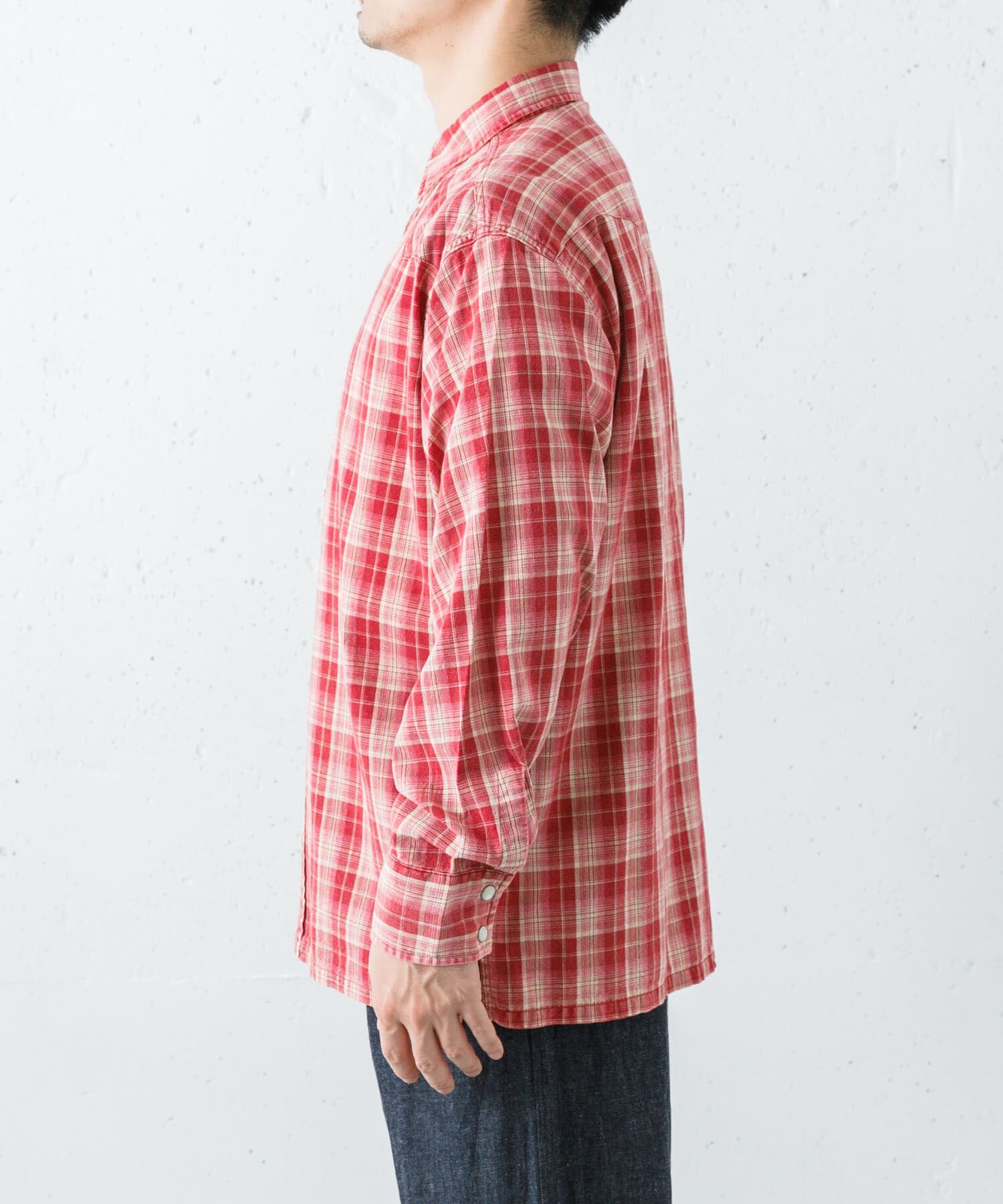 URBAN RESEARCH「URBAN RESEARCH iD　FADE CHECK WESTERN SHIRTS」|シャツ・ブラウス|