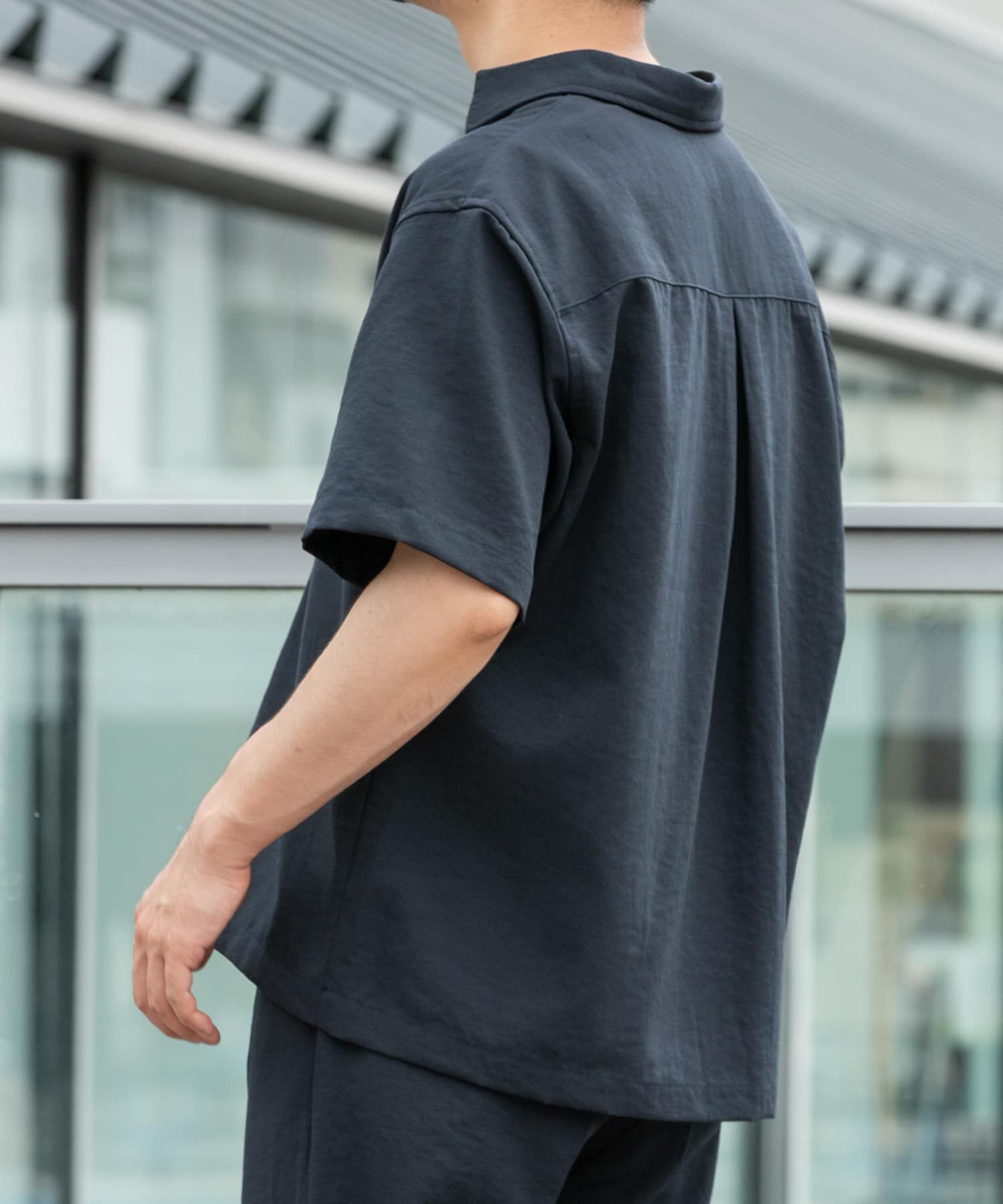 URBAN RESEARCH ROSSO「『セットアップ対応』『防シワ/速乾』ドライイージースキッパーシャツ」|シャツ・ブラウス|