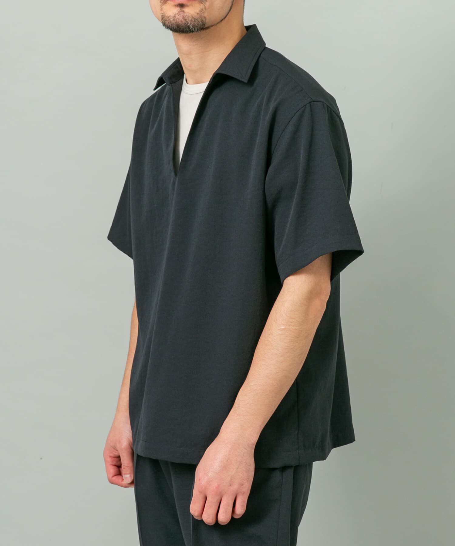 URBAN RESEARCH ROSSO「『セットアップ対応』『防シワ/速乾』ドライイージースキッパーシャツ」|シャツ・ブラウス|