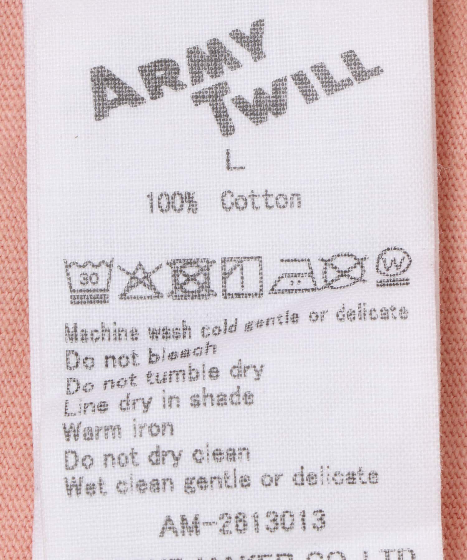 Sonny Label 「ARMY TWILL　PRINT HSTEE TAG」|Tシャツ・カットソー|