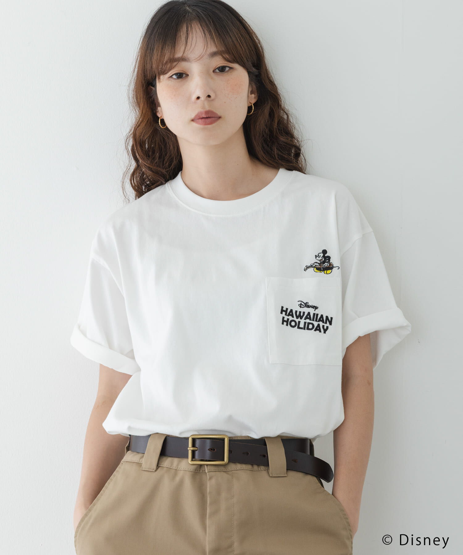 Sonny Label 「別注/DISNEY/ポケット付きTシャツ」|Tシャツ・カットソー|