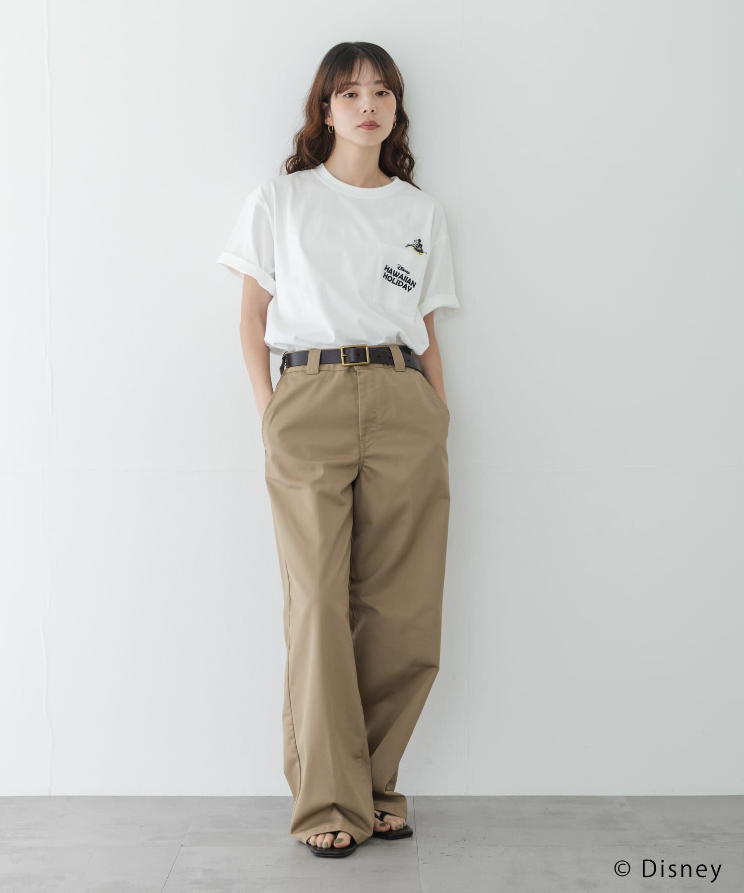 Sonny Label 「別注/DISNEY/ポケット付きTシャツ」|Tシャツ・カットソー|