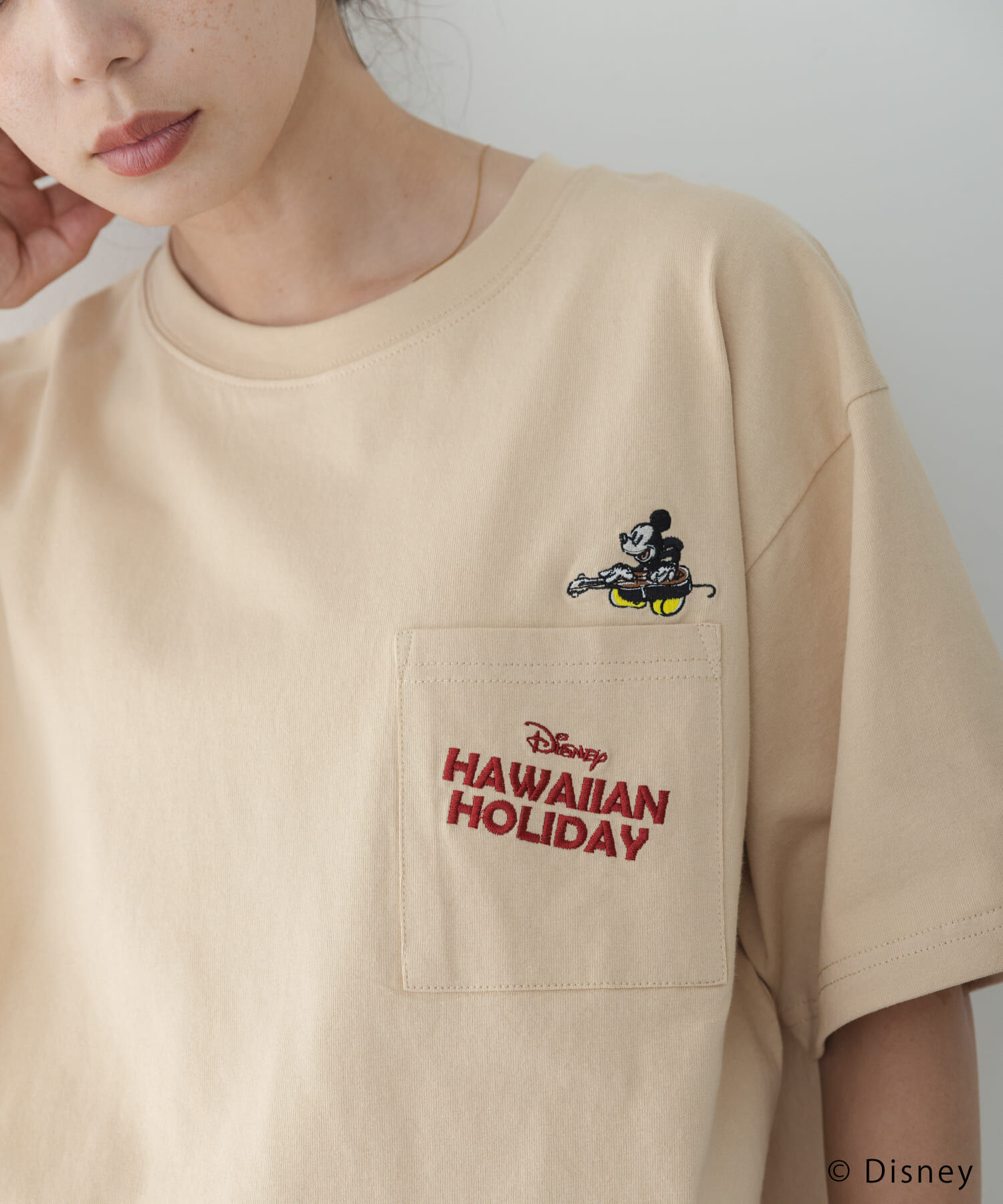 Sonny Label 「別注/DISNEY/ポケット付きTシャツ」|Tシャツ・カットソー|