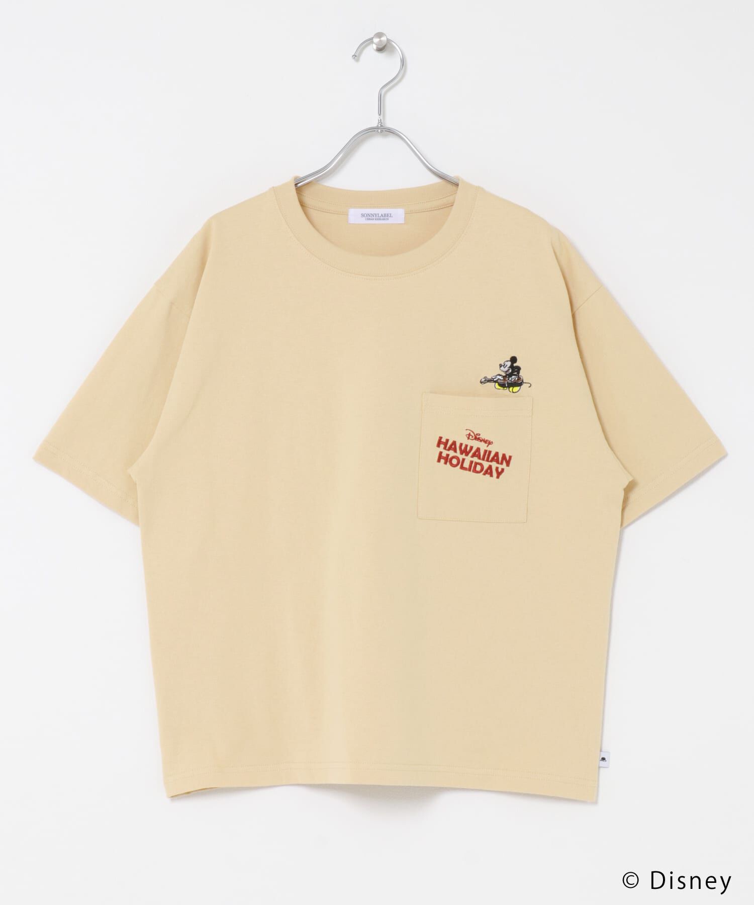 Sonny Label 「別注/DISNEY/ポケット付きTシャツ」|Tシャツ・カットソー|
