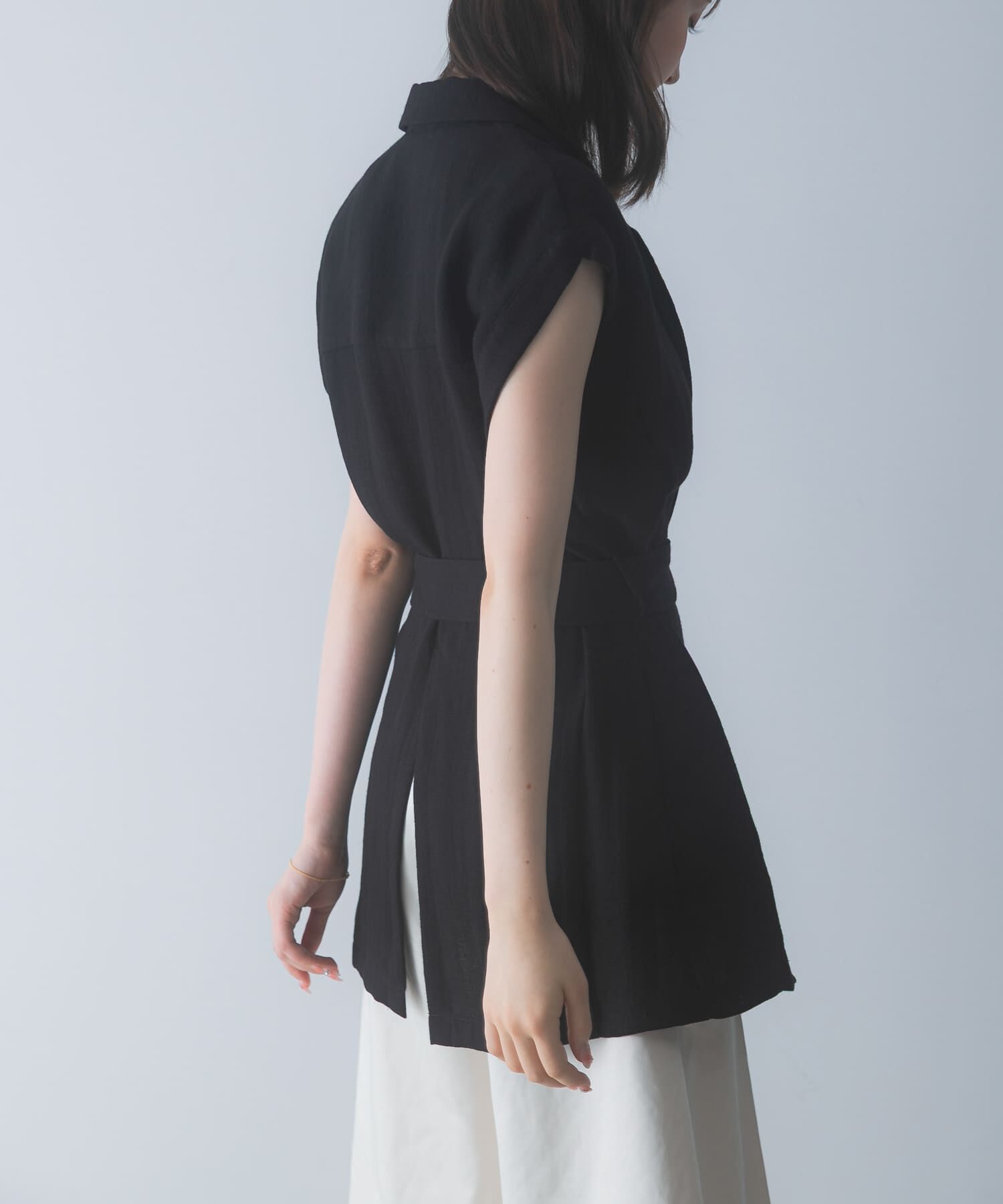 URBAN RESEARCH ROSSO「ベルテッドウエストシェイプジレ」|ダウンベスト・ベスト|