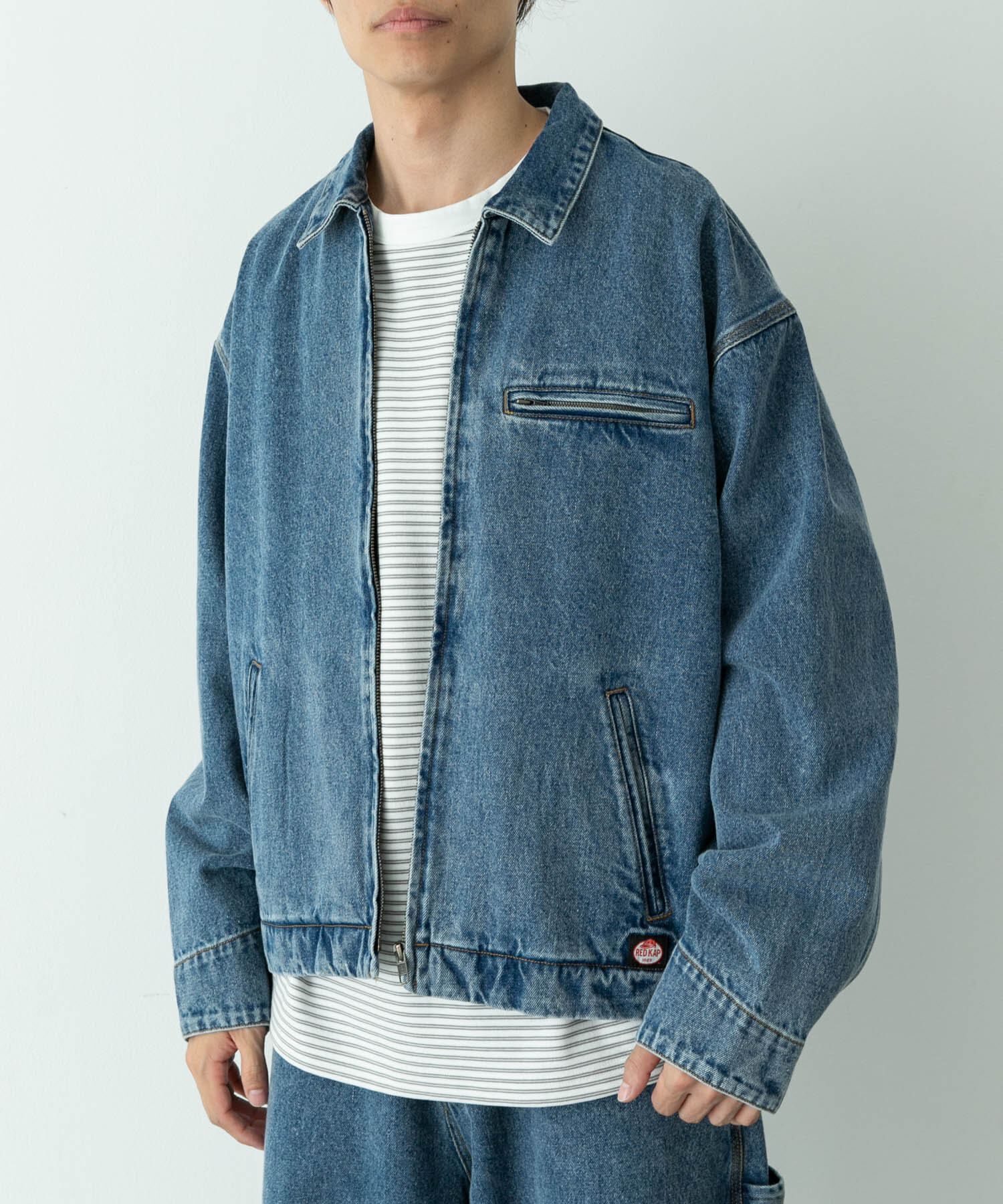 Sonny Label 「『別注』RED KAP&times;Sonny Label　デニムジップブルゾン」|デニムジャケット|