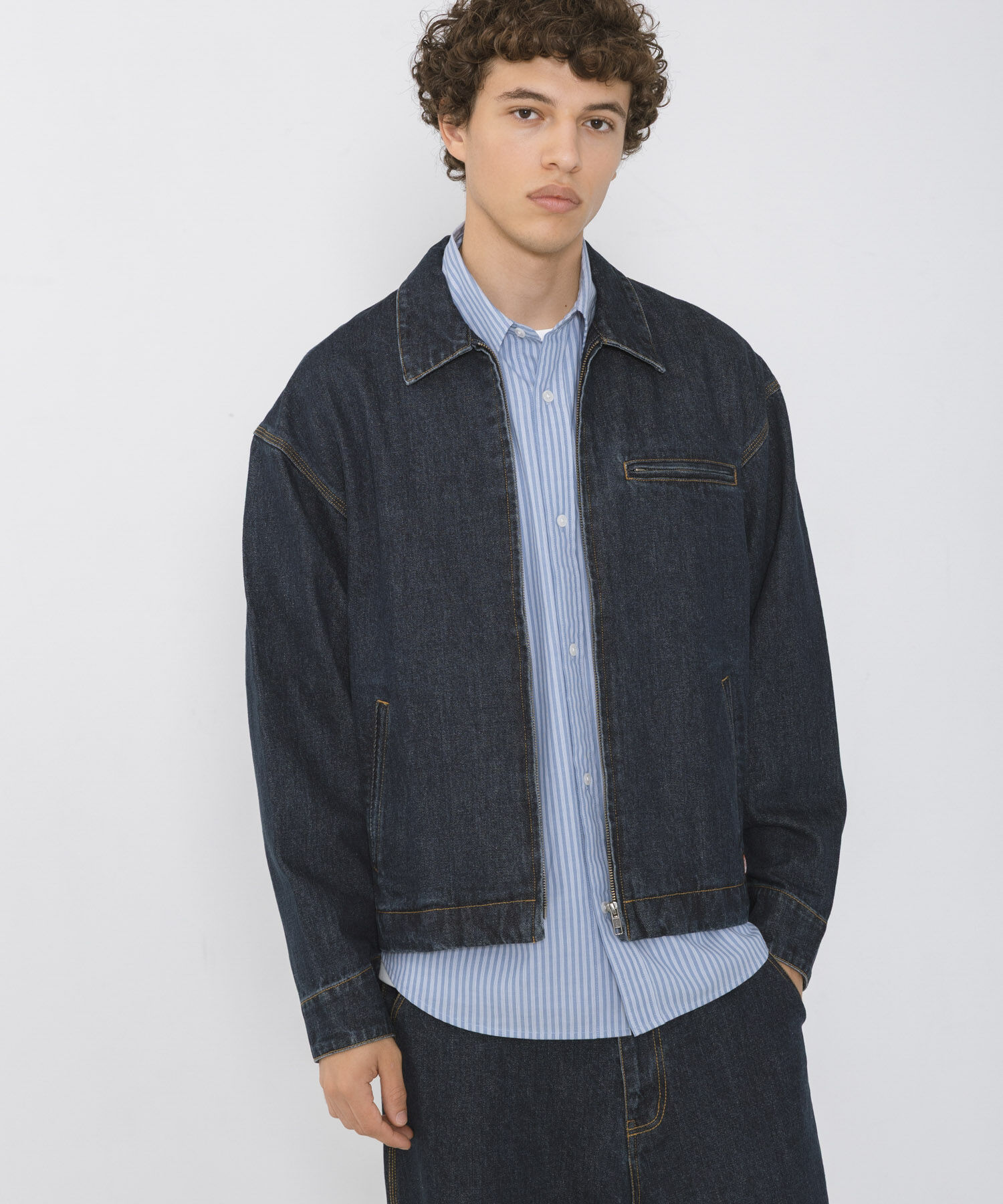 Sonny Label 「『別注』RED KAP&times;Sonny Label　デニムジップブルゾン」|デニムジャケット|