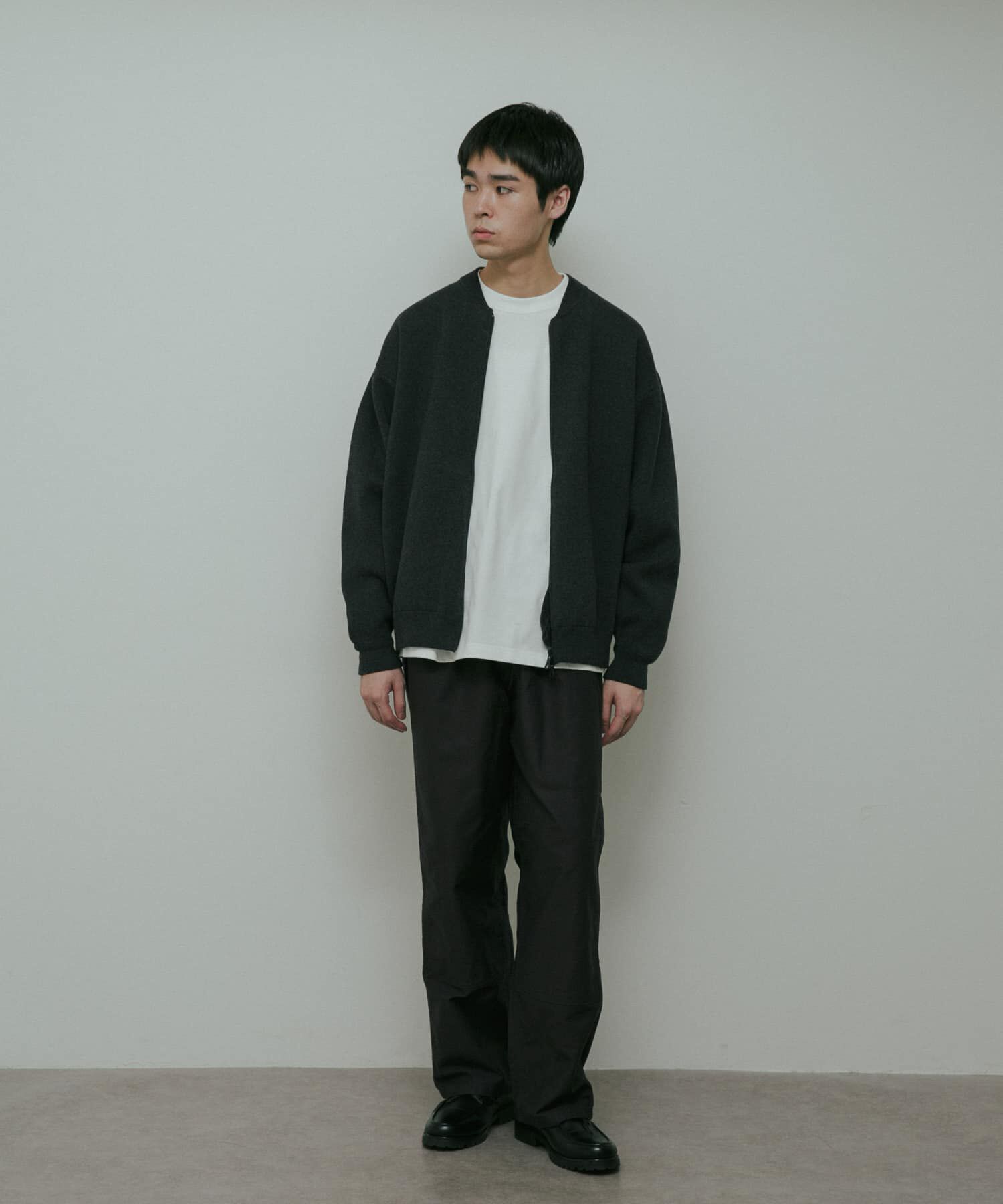 URBAN RESEARCH DOORS「CottonCashmere ZipBlouson」|ブルゾン・スタジャン|