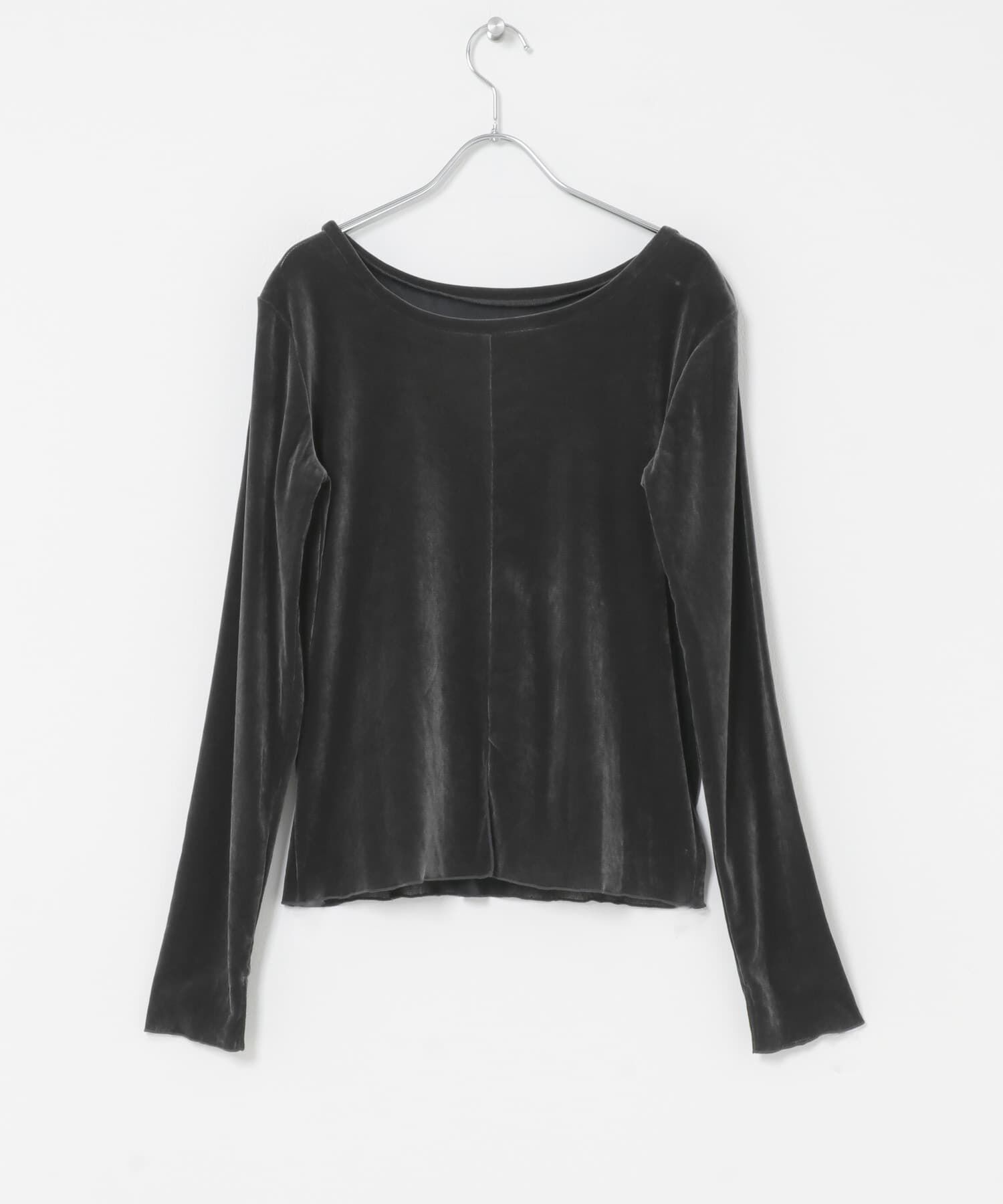 URBAN RESEARCH ROSSO「シアーベロアバックシームカットソー」|Tシャツ・カットソー|