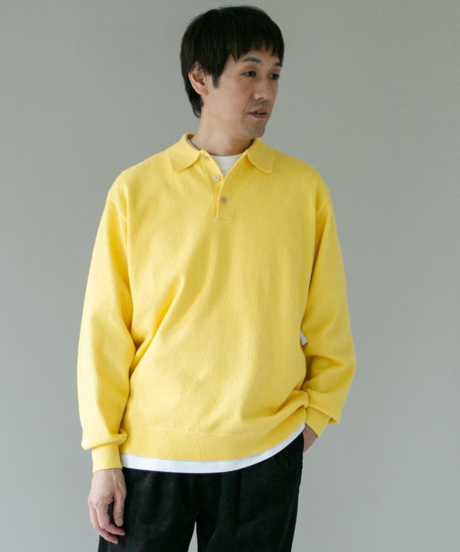 URBAN RESEARCH DOORS「ミニブークレ ニットポロ」|ニット・セーター|