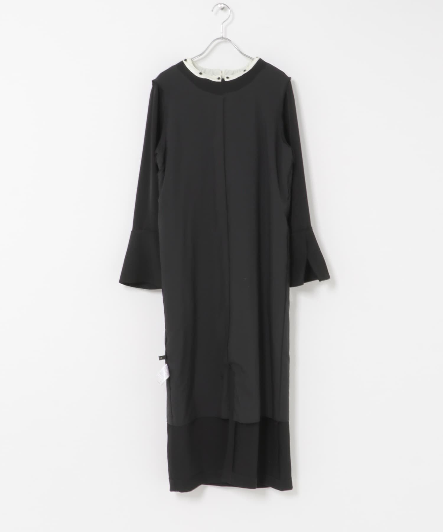 URBAN RESEARCH ROSSO「2wayフリルカラースリットスリーブワンピース」|ワンピース|