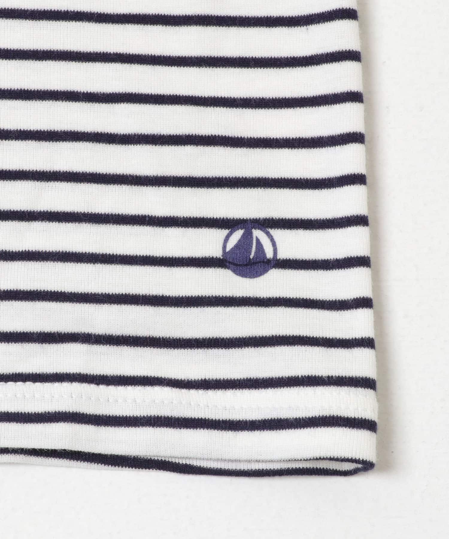 URBAN RESEARCH DOORS「『別注』PETIT BATEAU&times;DOORS　EMBROIDERYロングTシャツ ST」|Tシャツ・カットソー|
