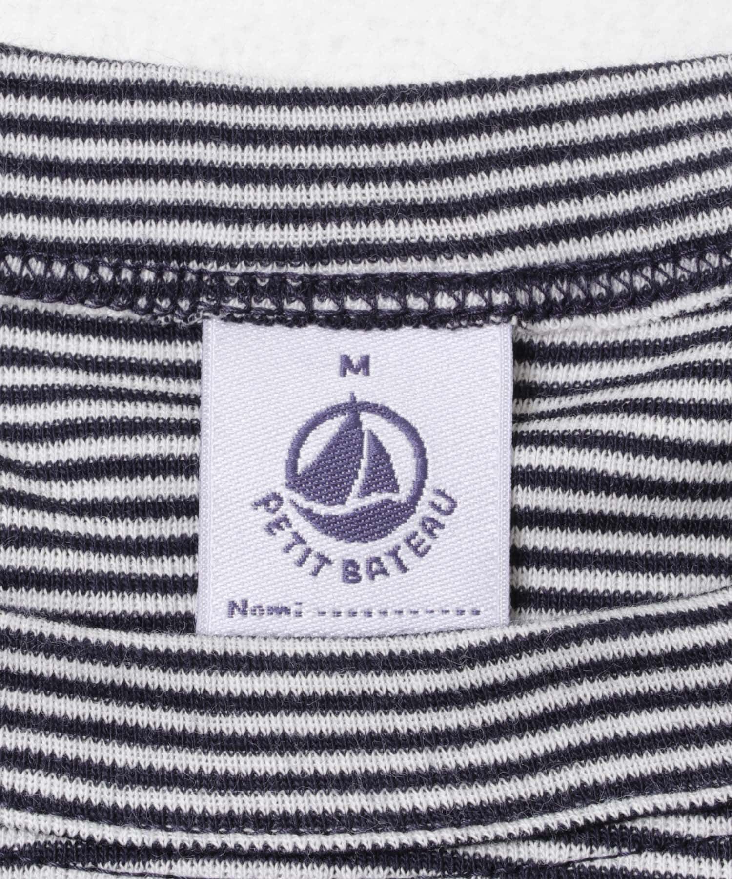 URBAN RESEARCH DOORS「『別注』PETIT BATEAU&times;DOORS　EMBROIDERYロングTシャツ ST」|Tシャツ・カットソー|