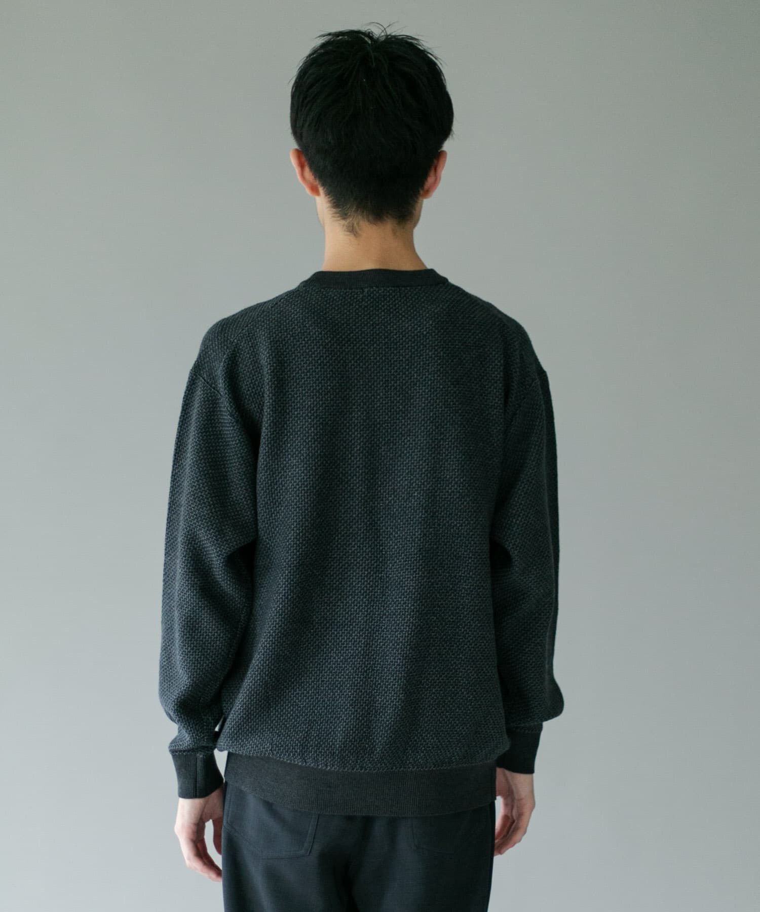URBAN RESEARCH DOORS「配色カノコニットプルオーバー」|ニット・セーター|