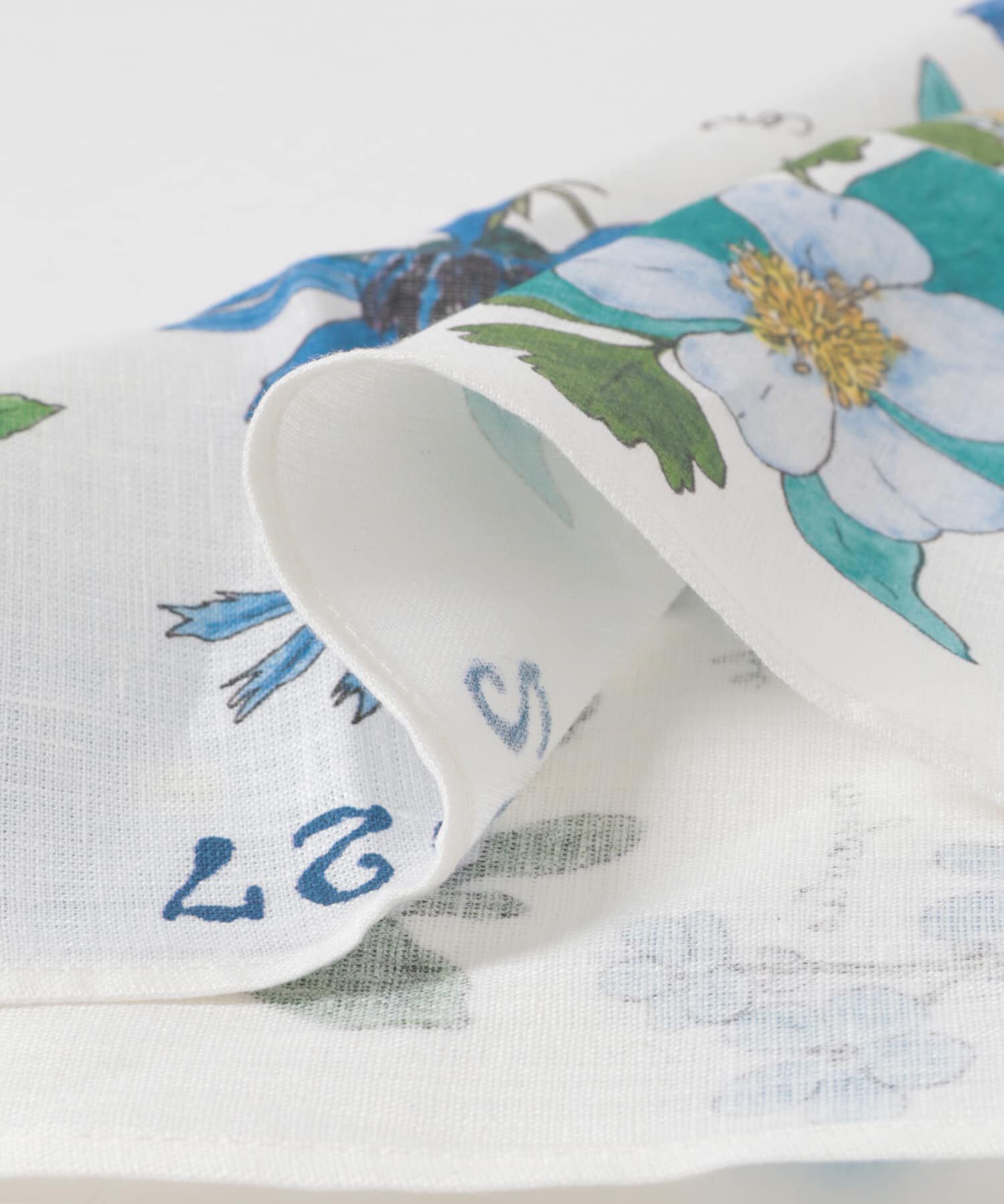 URBAN RESEARCH DOORS「fog linen work　2027 リネン カレンダー いろいろなブルーの花」|その他|