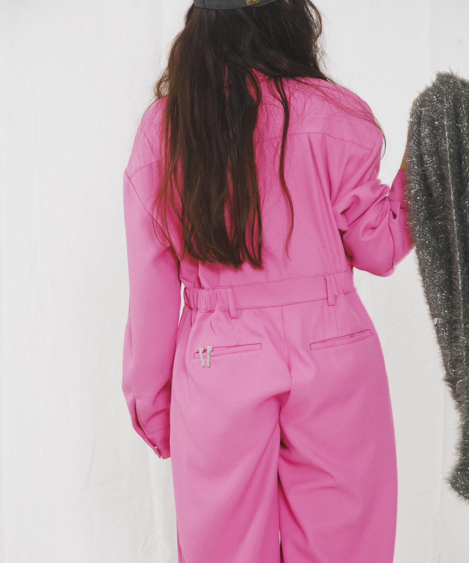 SENSE OF PLACE by URBAN RESEARCH「『別注』さらさ&times;SENSE OF PLACE　ソフトツイルジャンプスーツ」|スカート|