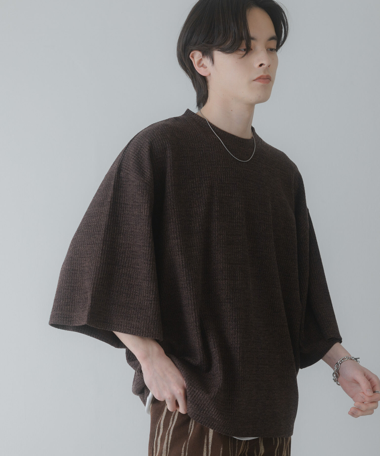 SENSE OF PLACE by URBAN RESEARCH「ソフトワッフルエクストラルーズTシャツ」|Tシャツ・カットソー|