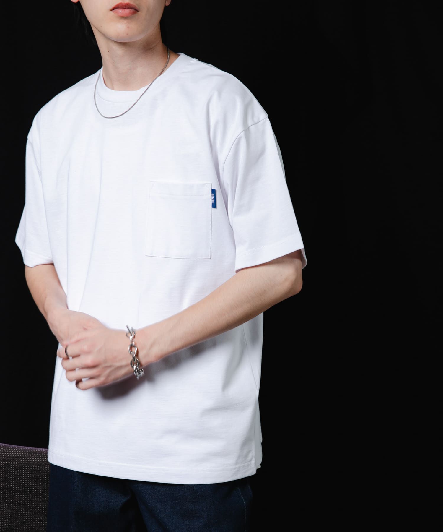 SENSE OF PLACE by URBAN RESEARCH「『UR TECH ひやサラクール』リラックスポケットTシャツ」|Tシャツ・カットソー|