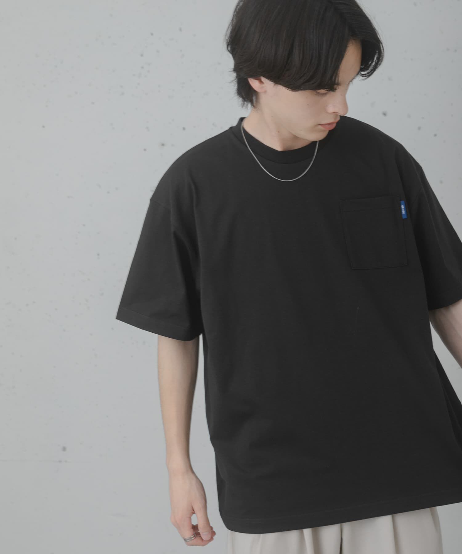 SENSE OF PLACE by URBAN RESEARCH「『UR TECH ひやサラクール』リラックスポケットTシャツ」|Tシャツ・カットソー|