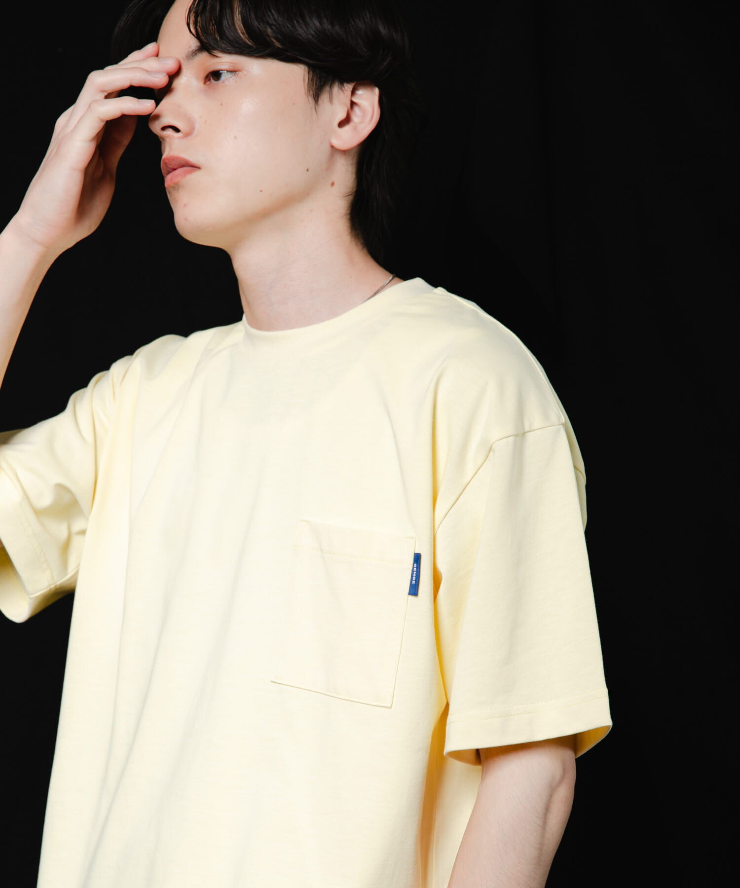 SENSE OF PLACE by URBAN RESEARCH「『UR TECH ひやサラクール』リラックスポケットTシャツ」|Tシャツ・カットソー|イエロー