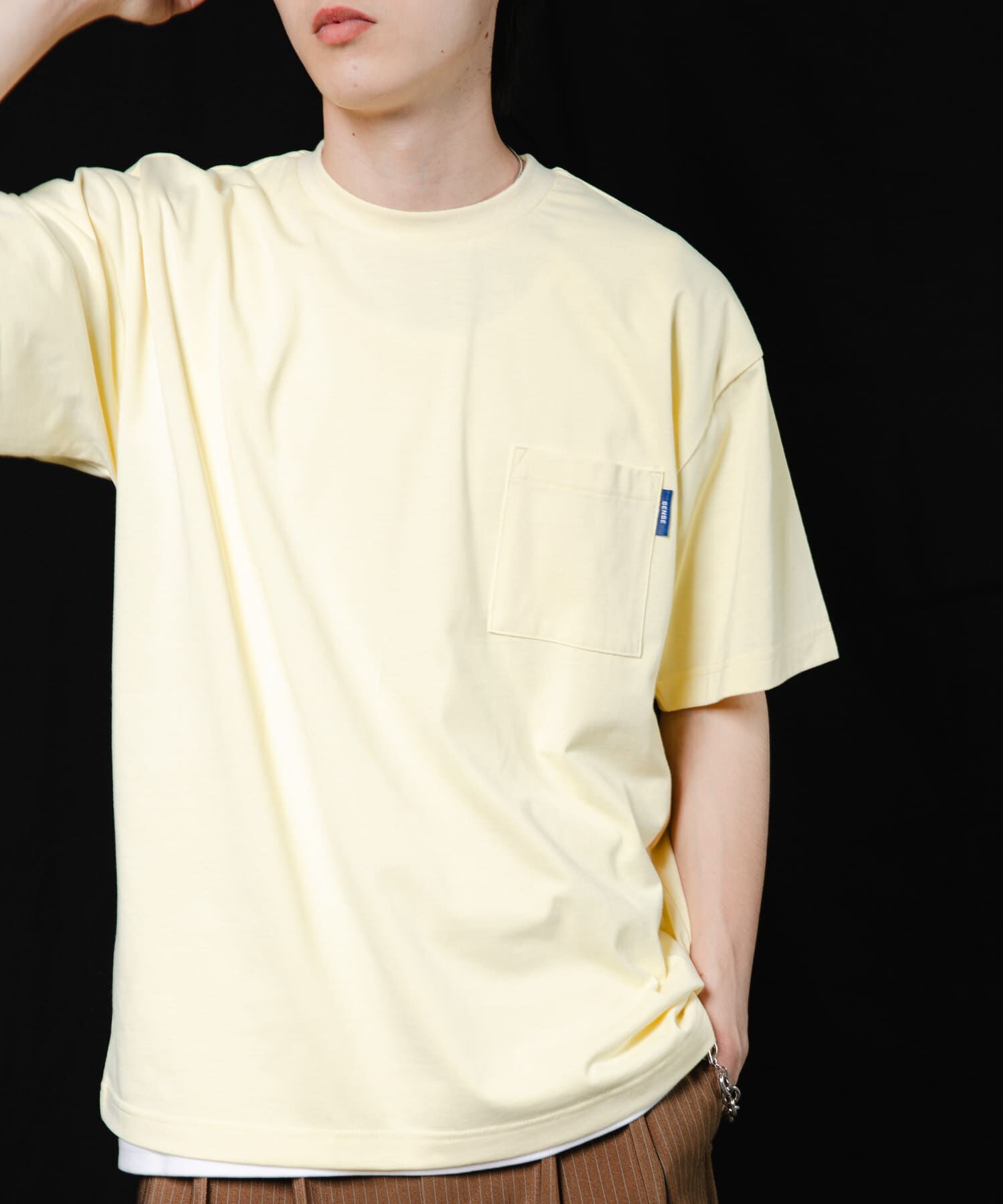 SENSE OF PLACE by URBAN RESEARCH「『UR TECH ひやサラクール』リラックスポケットTシャツ」|Tシャツ・カットソー|