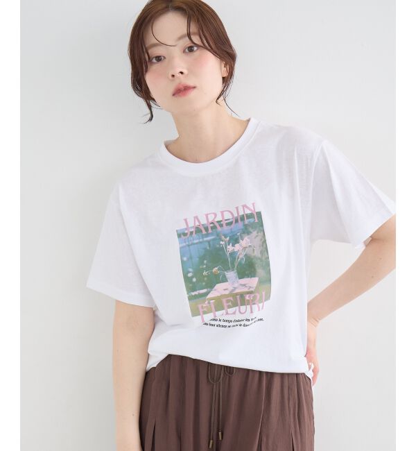  「JARDIN FLEURIフォトTEE」|Tシャツ・カットソー|