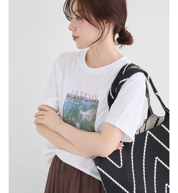  「JARDIN FLEURIフォトTEE」|Tシャツ・カットソー|