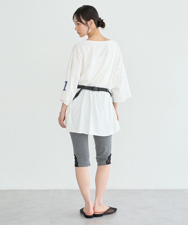 earth music&ecology「ナンバリングビッグTシャツ」|Tシャツ・カットソー|
