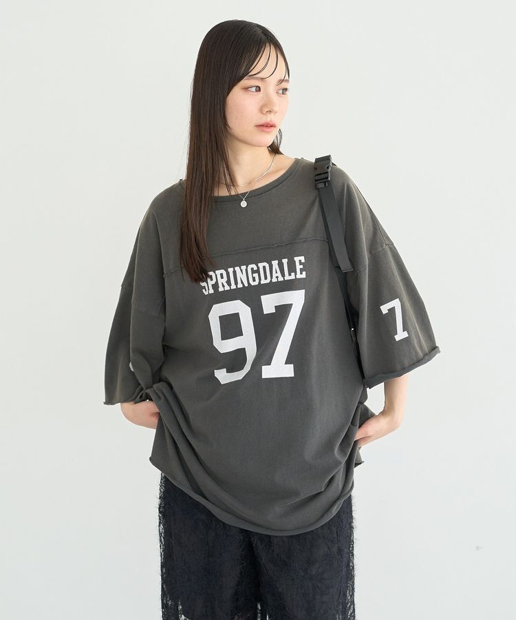 earth music&ecology「ナンバリングビッグTシャツ」|Tシャツ・カットソー|
