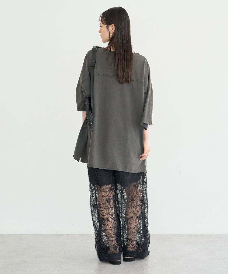 earth music&ecology「ナンバリングビッグTシャツ」|Tシャツ・カットソー|