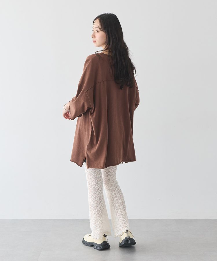 earth music&ecology「ナンバリングビッグTシャツ」|Tシャツ・カットソー|