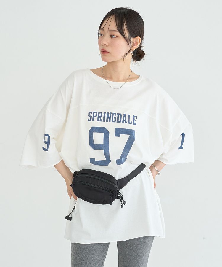 earth music&ecology「ナンバリングビッグTシャツ」|Tシャツ・カットソー|