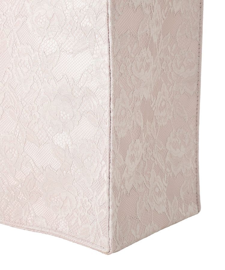Maison de FLEUR「レースフリルハンドルスクエアトートバッグ」|トートバッグ|