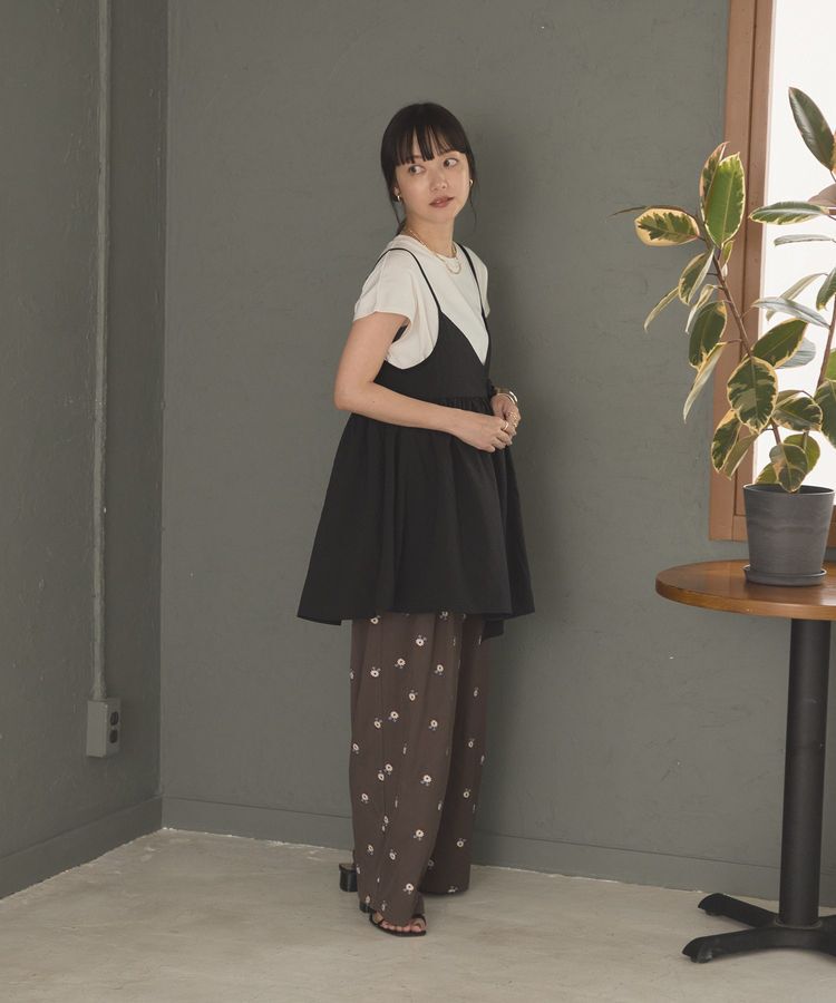 AMERICAN HOLIC「【WEB限定】前後2WAYキャミソールチュニック【UVカット・イージーケア】」|ベスト・ジレ|