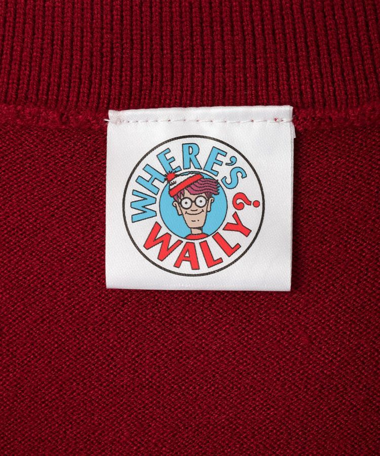 AMERICAN HOLIC「【WHERE'S WALLY?】配色レイヤードニットポロ」|ニット・セーター|