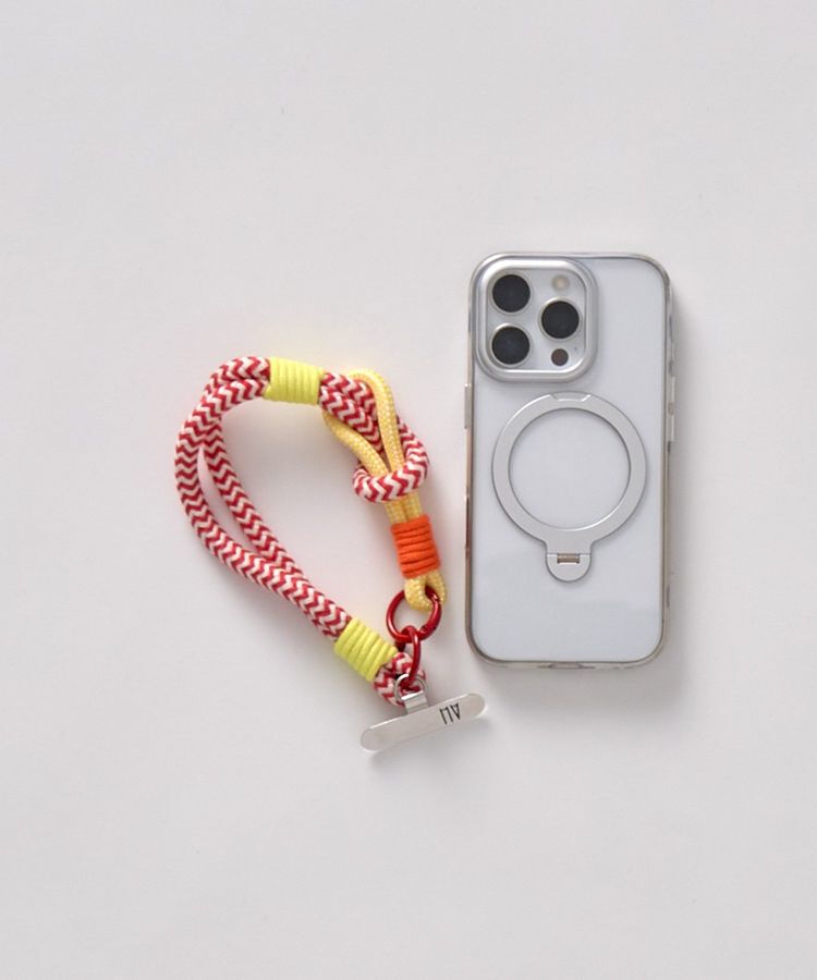 AMERICAN HOLIC「【ホリホリ】マルチハンドストラップA」|モバイルケース|Red