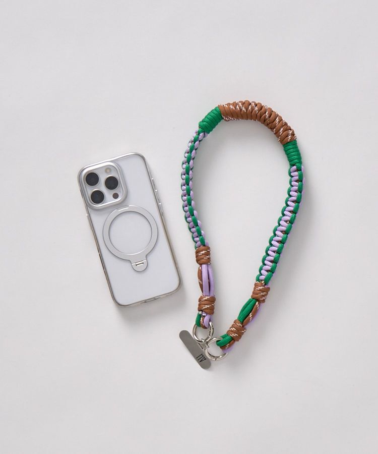 AMERICAN HOLIC「【ホリホリ】マルチハンドストラップC」|モバイルケース|Brown
