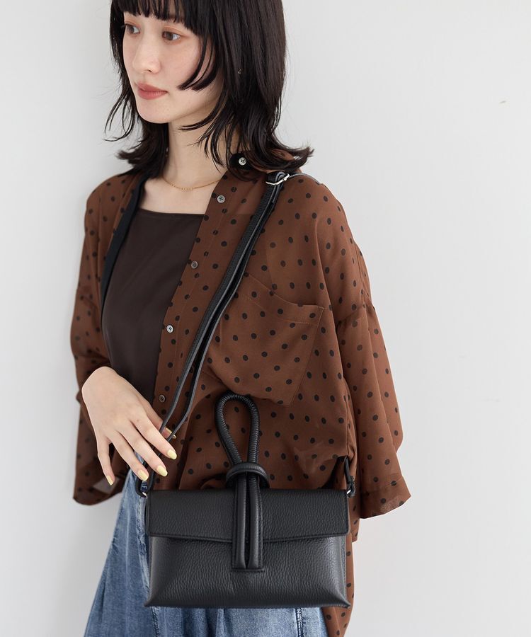 YECCA VECCA「【MILLELA FIRENZE】ループハンドルバッグ」|ハンドバッグ|