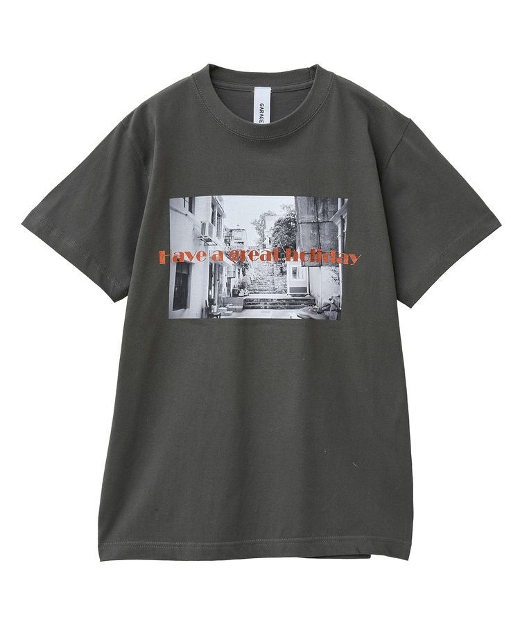 GARAGE OF GOOD CLOTHING「HolidayTシャツ Orange LOGO」|Tシャツ・カットソー|