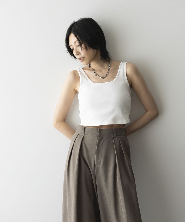 GARAGE OF GOOD CLOTHING「【日本製】FANCTIONALフライスショートタンクトップ」|インナー|