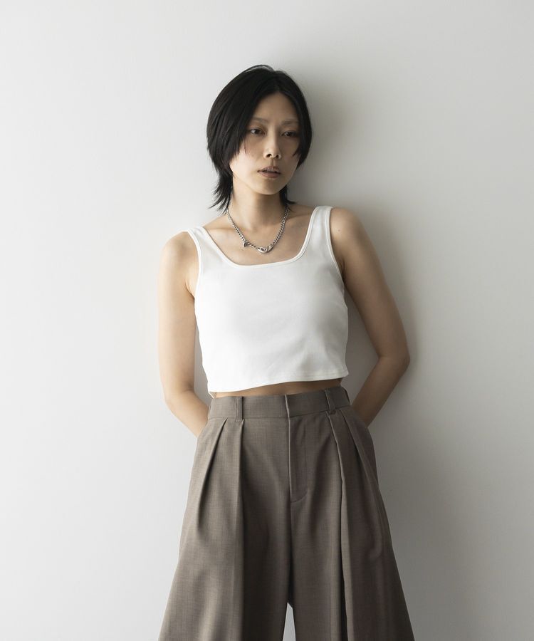GARAGE OF GOOD CLOTHING「【日本製】FANCTIONALフライスショートタンクトップ」|インナー|