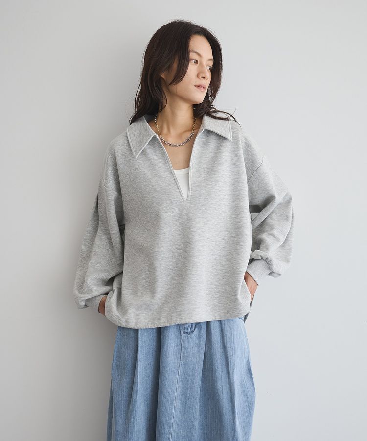 GARAGE OF GOOD CLOTHING「襟付きスキッパードロストプルオーバー」|スウェット・ジャージ|