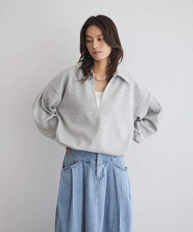 GARAGE OF GOOD CLOTHING「襟付きスキッパードロストプルオーバー」|スウェット・ジャージ|